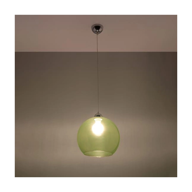 Lampa wisząca BALL zielona-148156
