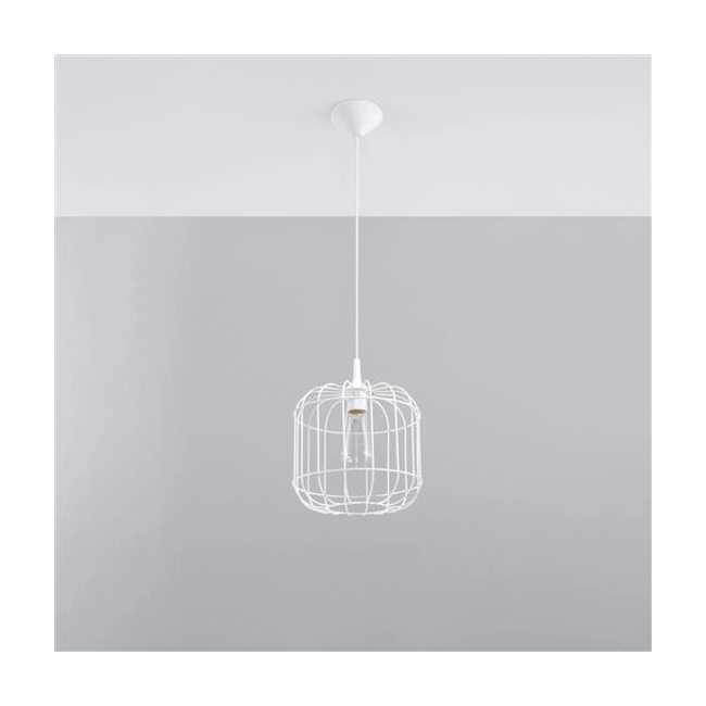 Lampa wisząca CELTA biała-148251