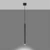 Lampa wisząca PASTELO 1 czarna-149045