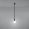 Lampa wisząca DIEGO 1 szara-149414