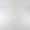 Lampa wisząca DIEGO 1 żółta-149449