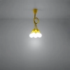 Lampa wisząca DIEGO 5 żółta-149472