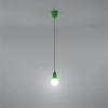 Lampa wisząca DIEGO 1 zielony-149480