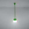 Lampa wisząca DIEGO 3 zielony-149491