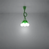 Lampa wisząca DIEGO 5 zielony-149505