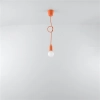 Lampa wisząca DIEGO 1 pomarańczowy-149515