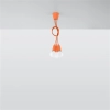 Lampa wisząca DIEGO 3 pomarańczowy-149526