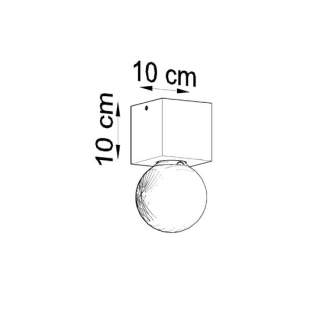 Plafon ARIZ naturalne drewno-149908