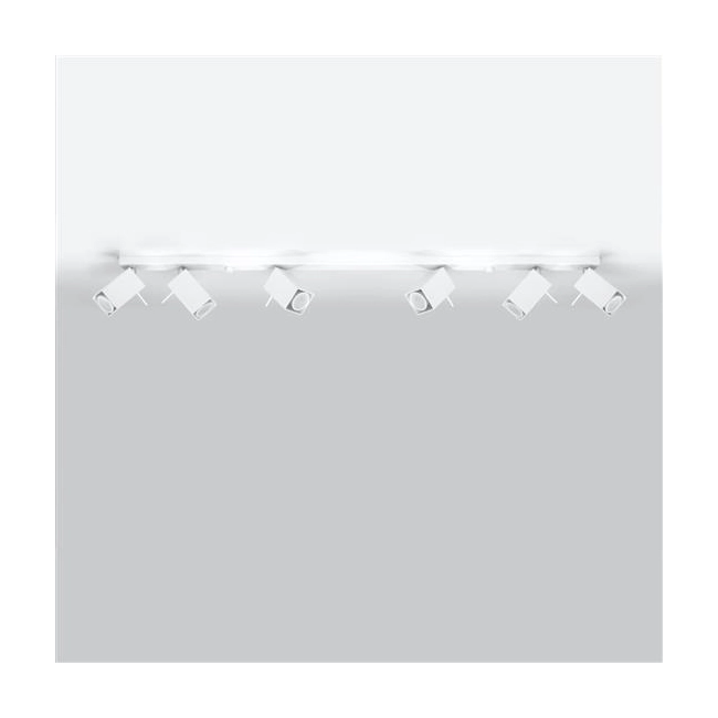 Plafon MERIDA 6L biały-149004
