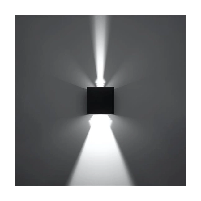 Kinkiet LUCA czarny LED IP54-149301