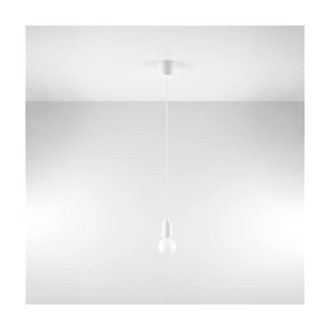 Lampa wisząca DIEGO 1 biała-149347