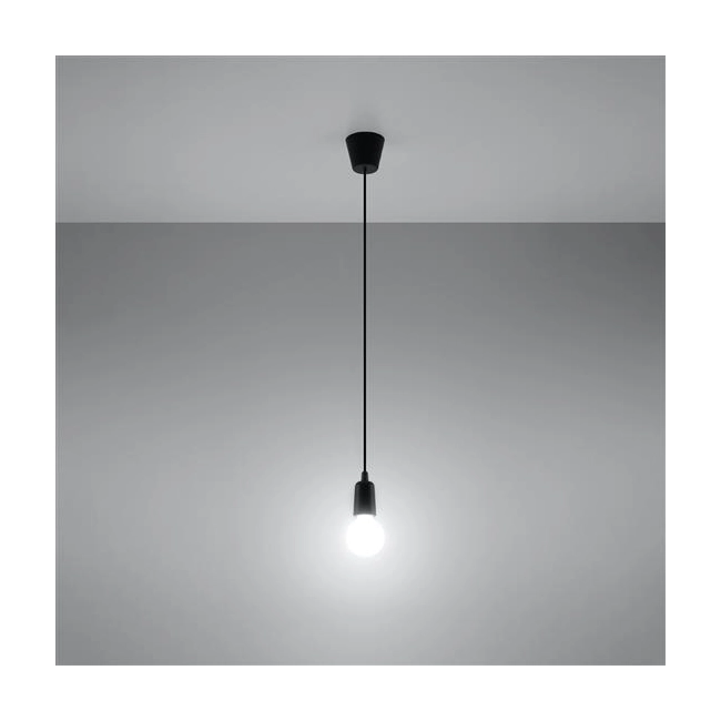 Lampa wisząca DIEGO 1 czarna-149381