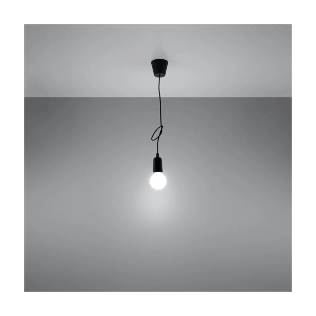 Lampa wisząca DIEGO 1 czarna-149384