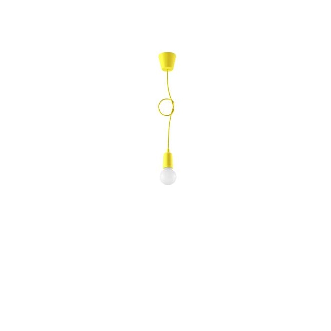 Lampa wisząca DIEGO 1 żółta-149448