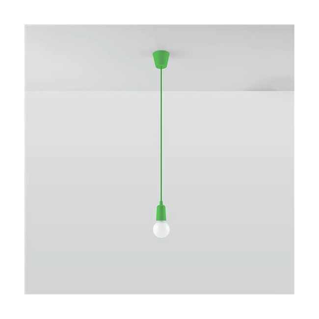 Lampa wisząca DIEGO 1 zielony-149479
