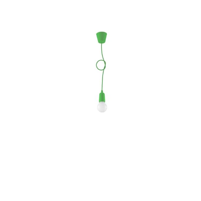 Lampa wisząca DIEGO 1 zielony-149481