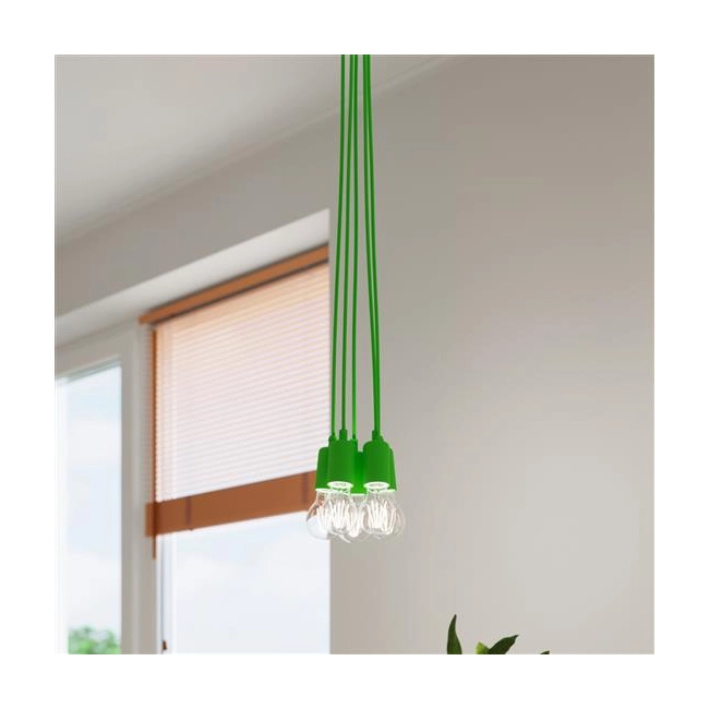 Lampa wisząca DIEGO 3 zielony-149499