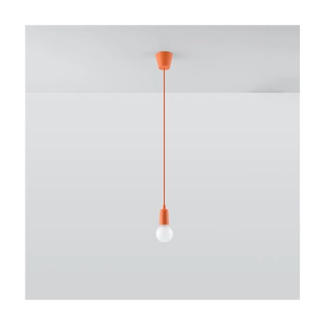 Lampa wisząca DIEGO 1 pomarańczowy-149512