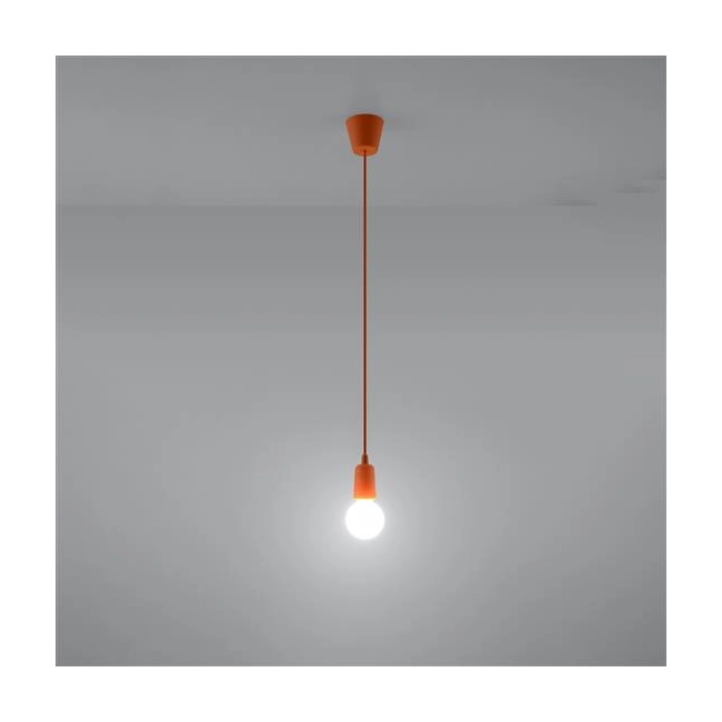 Lampa wisząca DIEGO 1 pomarańczowy-149513