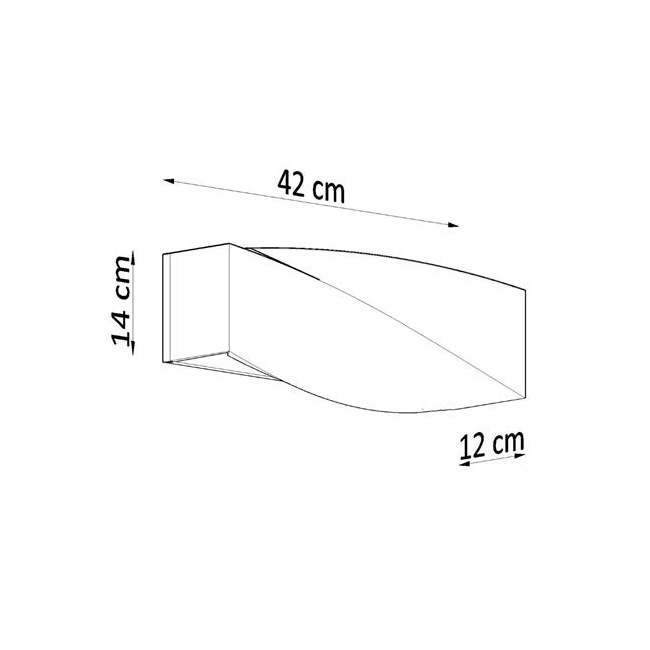 Kinkiet SIGMA beton-149670