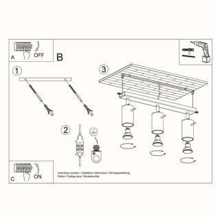 Plafon RING 3 chrom-150144