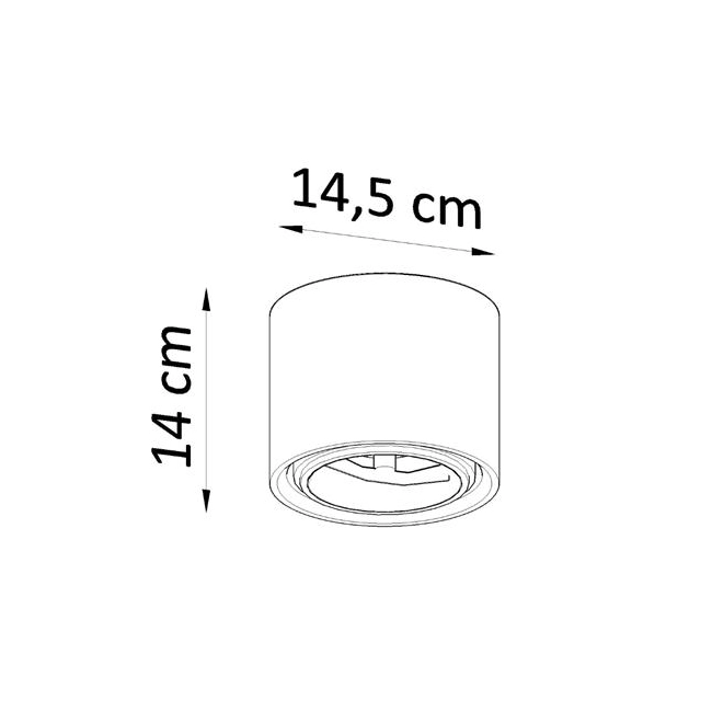 Plafon ceramiczny KALU-151013