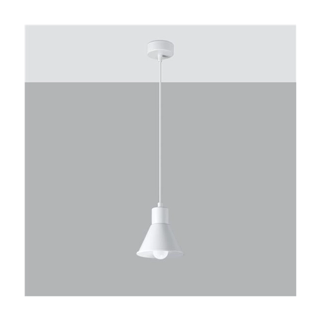 Lampa wisząca TALEJA 1 biała [E27]-151926