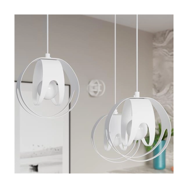 Lampa wisząca TULOS 3L biała-152780