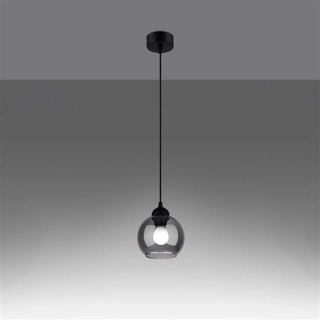 Lampa wisząca ALINO 1 czarna-153262