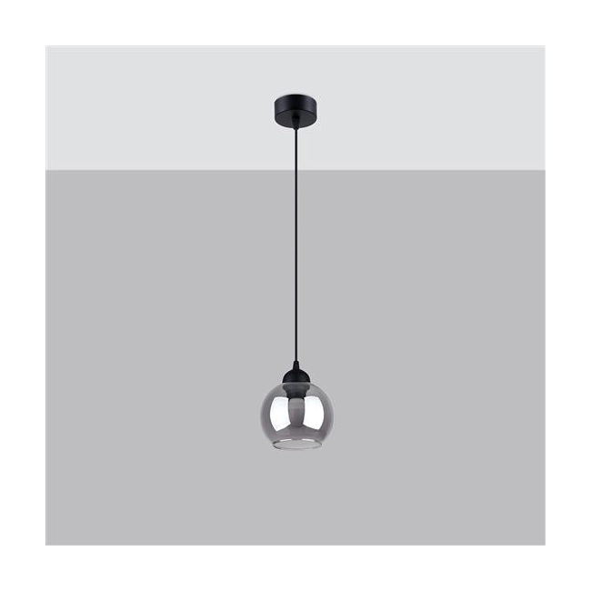 Lampa wisząca ALINO 1 czarna-153261