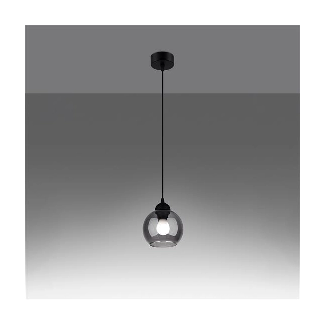 Lampa wisząca ALINO 1 czarna-153262