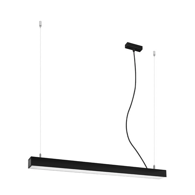 Lampa wisząca PINNE 90 czarna 4000K