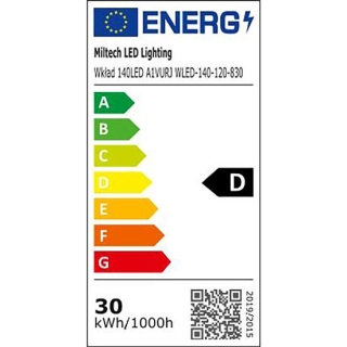 Lampa wisząca PINNE 150 szara 3000K-154349