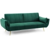 SOFA ROZKŁADANA DIVANI ZIELONA I 215 CM