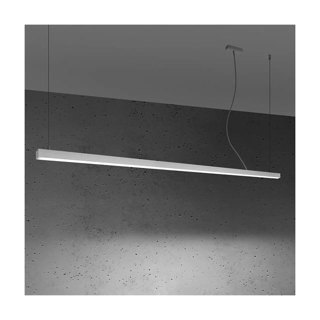 Lampa wisząca PINNE 200 biała 4000K-156255