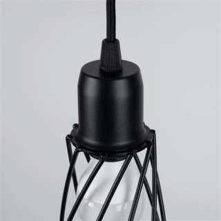 Lampa wisząca SUBA 1 czarna-157930