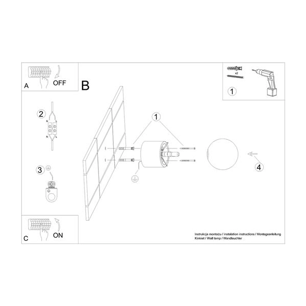 Kinkiet BOOMO-158155