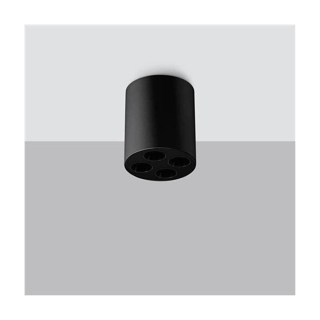 Plafon ZOE czarny LED-158300