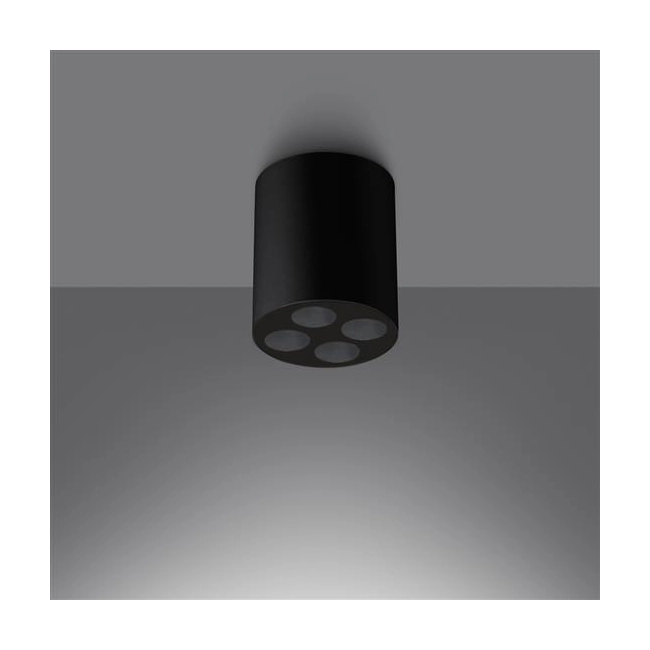 Plafon ZOE czarny LED-158301