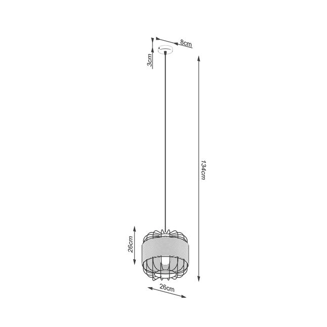 Lampa wisząca FOST-158427