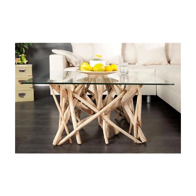 STOLIK KAWOWY DRIFTWOOD 60CM PODSTAWA-158967