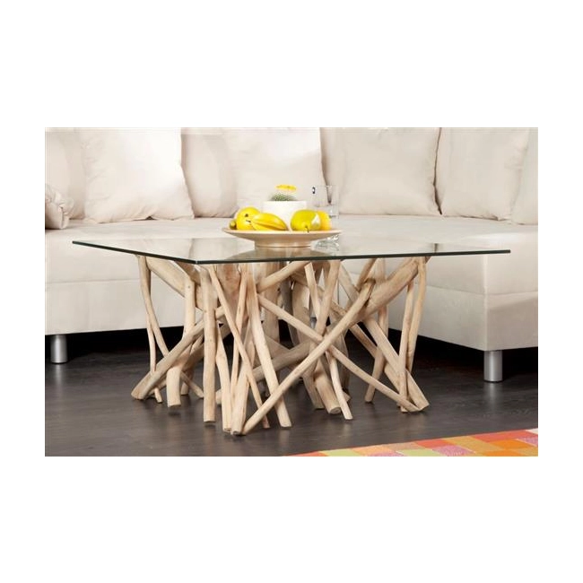 STOLIK KAWOWY DRIFTWOOD 60CM PODSTAWA-158968