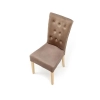 VERMONT krzesło dąb miodowy / tap: MONOLITH 09 (j. brąz)-159218