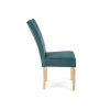 VERMONT krzesło dąb miodowy / tap: MONOLITH 37 (ciemny zielony)-159222