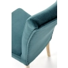 VERMONT krzesło dąb miodowy / tap: MONOLITH 37 (ciemny zielony)-159226