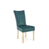 VERMONT krzesło dąb miodowy / tap: MONOLITH 37 (ciemny zielony)-159228