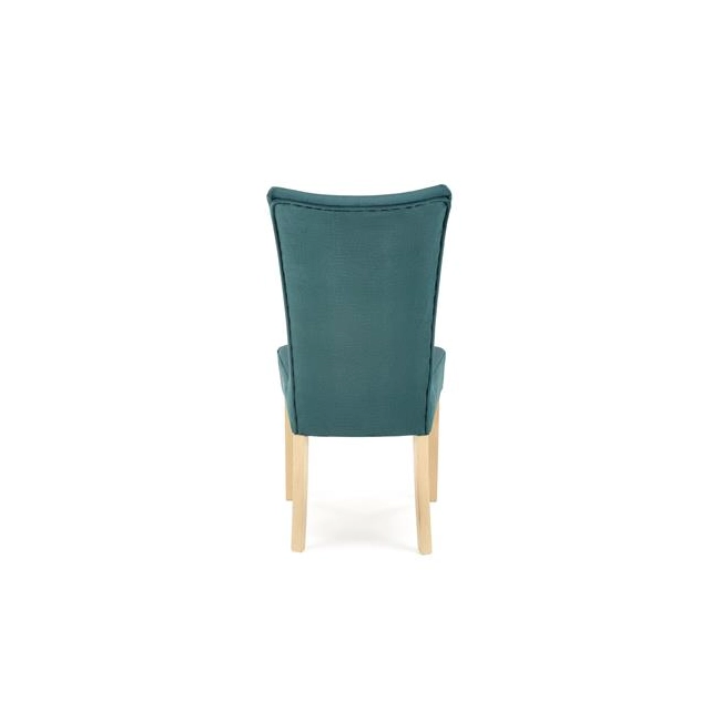 VERMONT krzesło dąb miodowy / tap: MONOLITH 37 (ciemny zielony)-159221