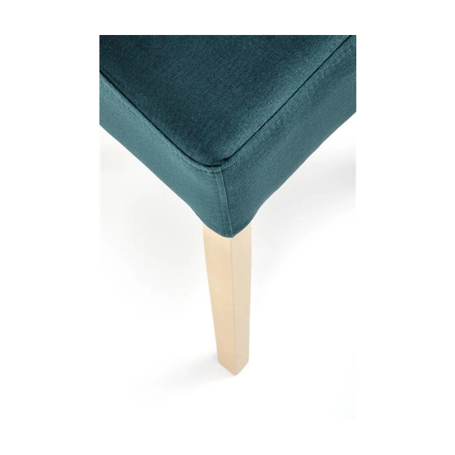 VERMONT krzesło dąb miodowy / tap: MONOLITH 37 (ciemny zielony)-159224