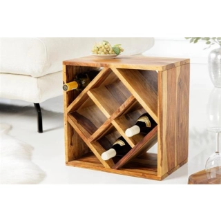 REGAŁ NA WINO CUBUS 40X25 CM PALISANDER-160700