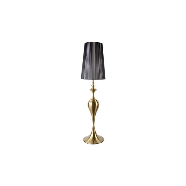 LAMPA PODŁOGOWA LUCIE 160 CM ZŁOTA